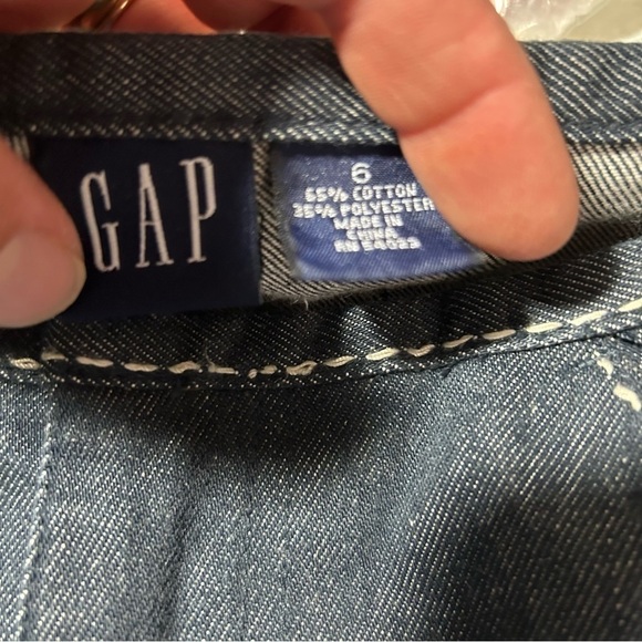 Vtg Gap Women’s Denim Bootcut Flare? Size 6 White Stitch BNWT Jeans Hippie - Picture 4 of 7
